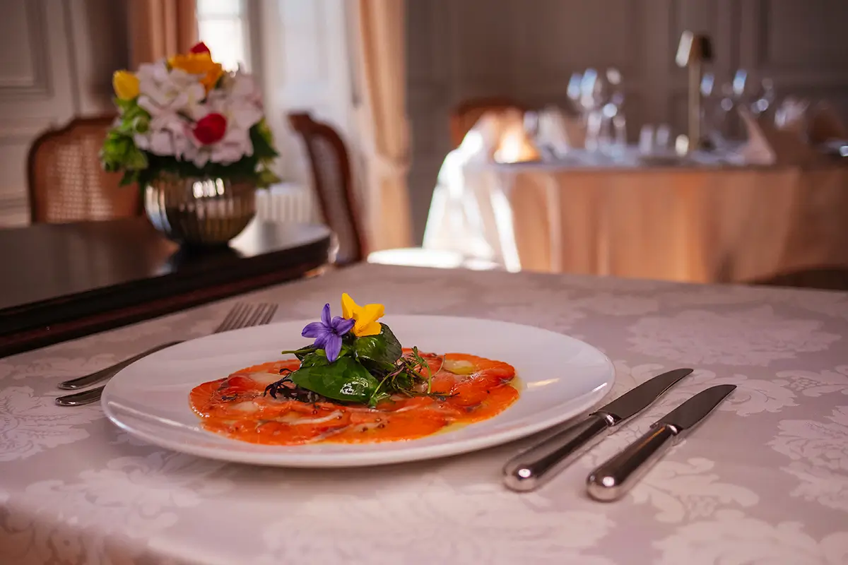 Carpaccio — Auberge Les Platanes Chéserex